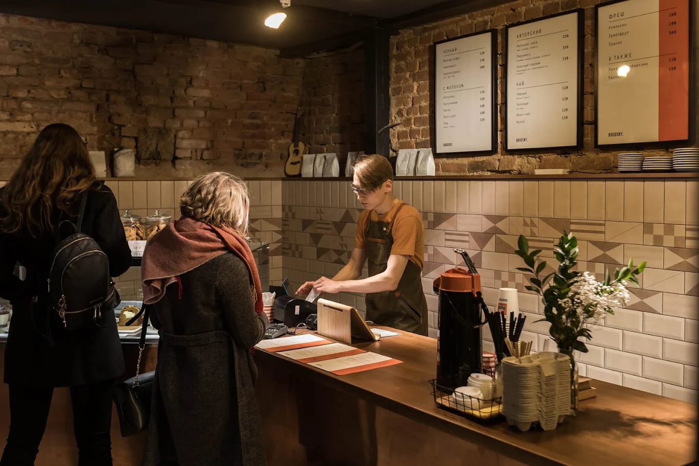 Интерьер кофейни Ориент